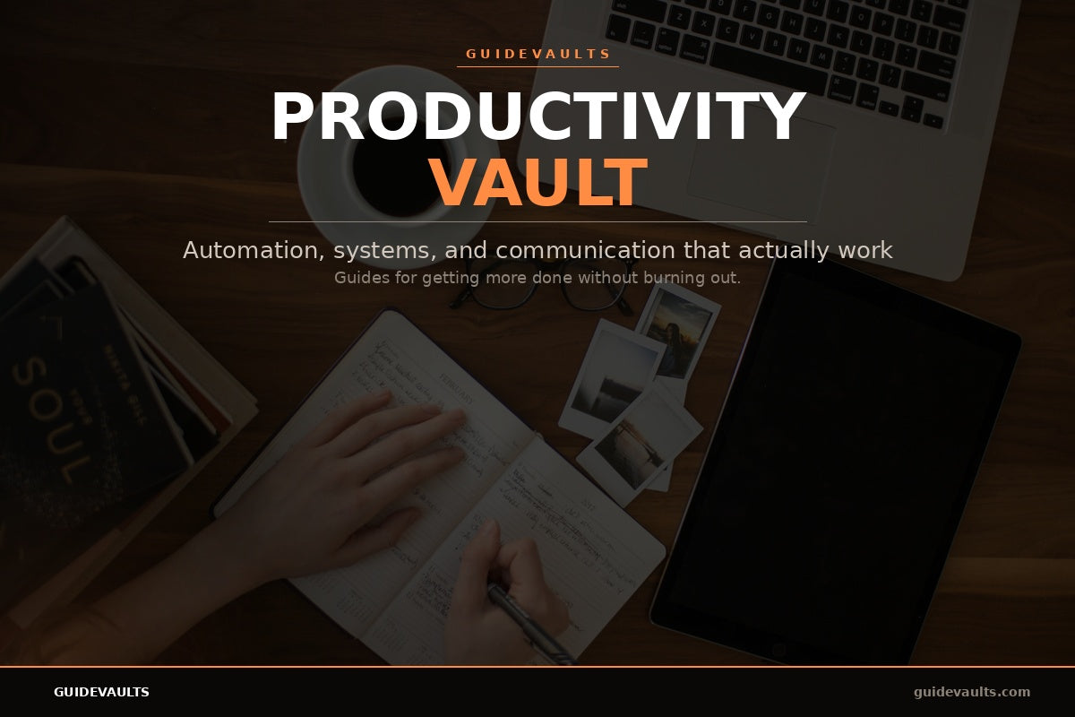 Productivity Vault