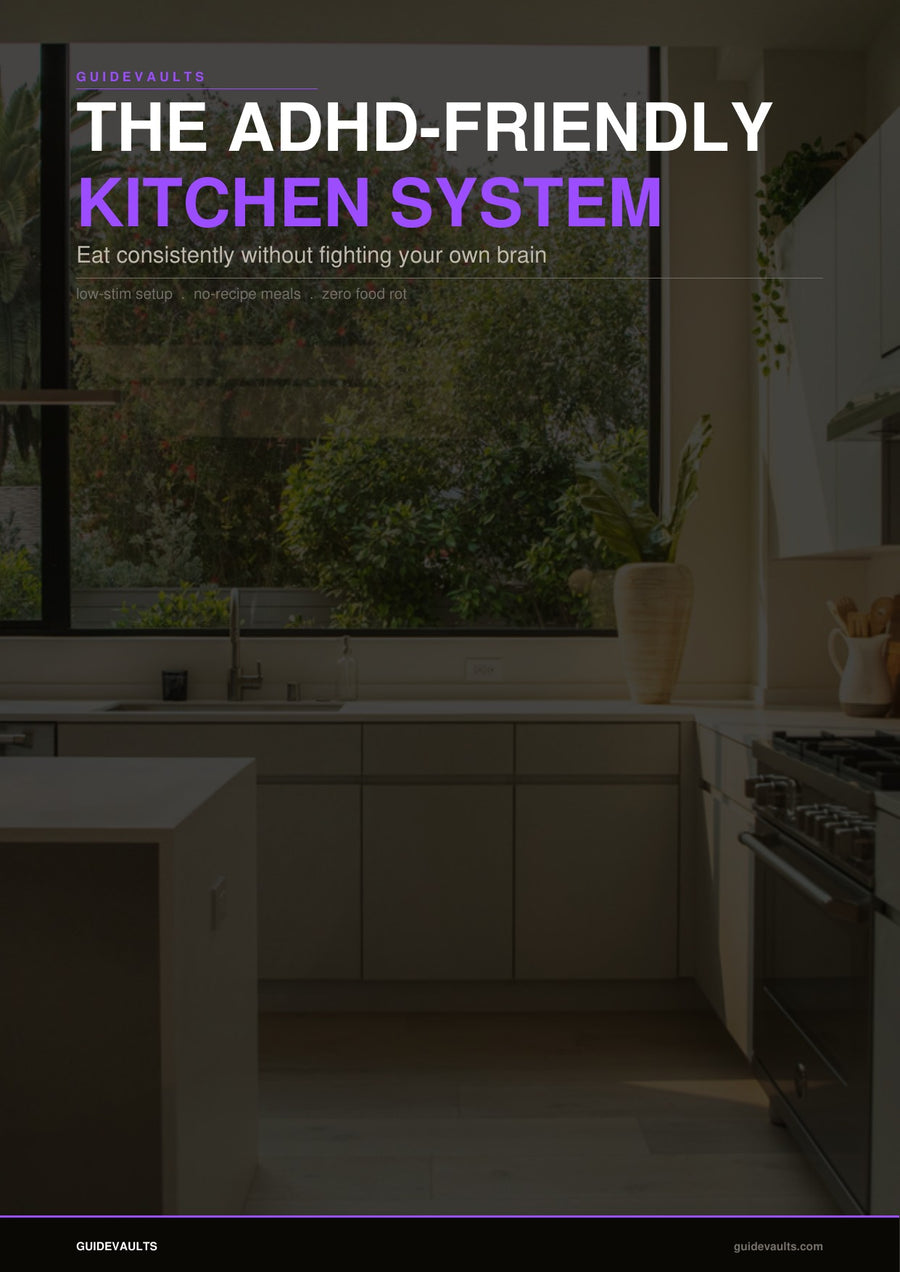 The ADHD-Freindly Kitchen System