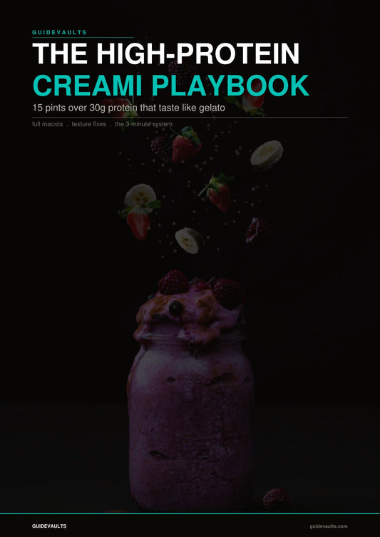 The High-Protein Creami Playbook