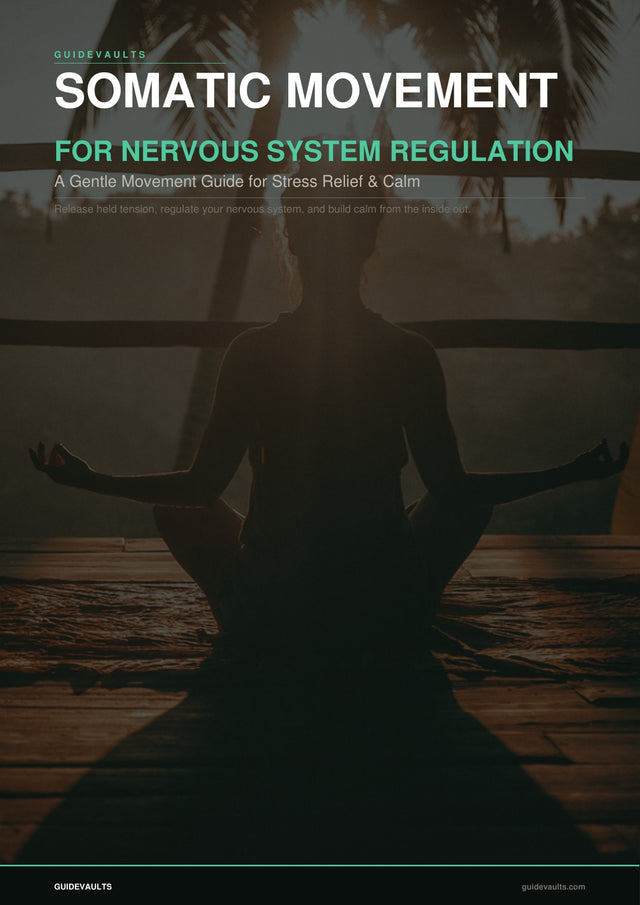 Somatic Movement For Nervous System Regulation